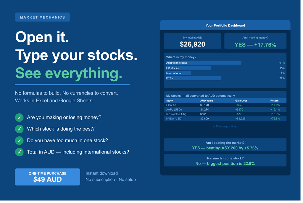 Portfolio Command Centre — Professional Investment Tracker