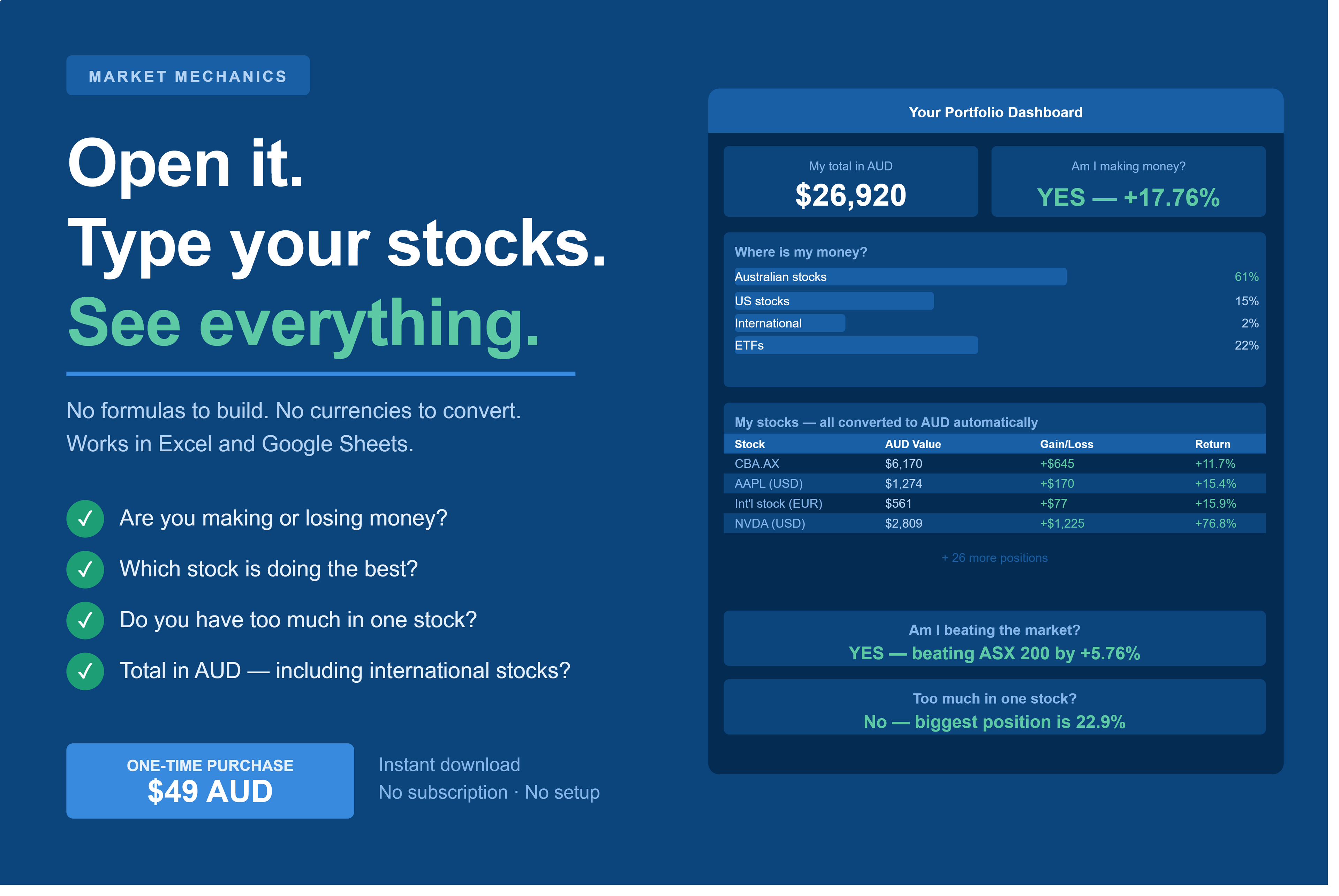 Portfolio Command Centre — Professional Investment Tracker